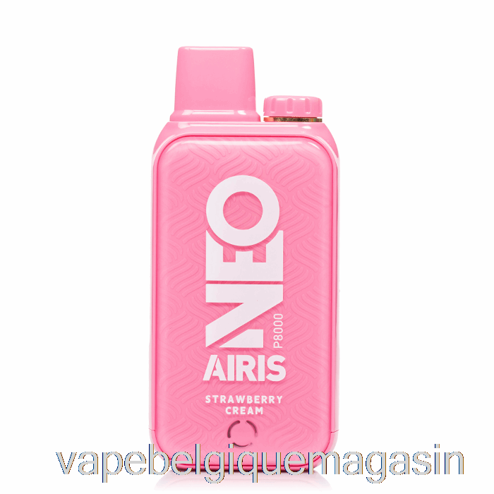 Vape Jetable Airis Neo P8000 Crème Fraise Jetable
